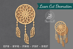 Dreamcatcher Laser Cut Decoration Product Image 1
