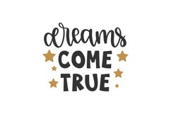 Dreams Come True SVG Cut File Product Image 1