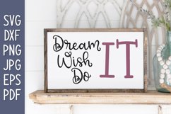 Dream Wish Do It SVG Product Image 1