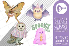 Aviary Ghost Critters Sublimation Product Image 1