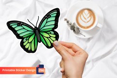 Dreamy Butterfly Sticker, Pastel Butterfly Sticker Product Image 1