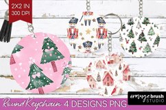 Dreamy Christmas Keychain PNG - Christmas Keychain Product Image 1