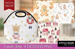 Dreamy Christmas Lunch Bag - Christmas Lunch Bug PNG Product Image 1