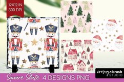 Dreamy Christmas Slate PNG - Christmas Square Slate Product Image 1