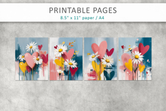 hearts art journal pages Product Image 2