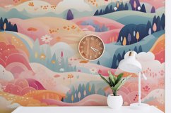 dreamy garden, colorful digital paper, colorful pattern, garden digital paper, premium digital paper