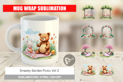 Mug Wrap Dreamy Garden Picnic Product Image 1