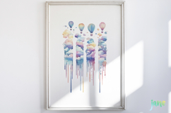 Dreamy Pastel Brushstroke Clipart Product Image 2