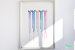 Dreamy Pastel Brushstroke Clipart Product Image 5