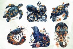 Dreamy Underwater Sublimation Clipart Product Image 3