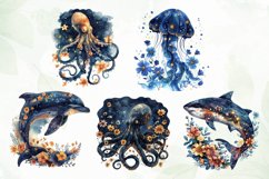 Dreamy Underwater Sublimation Clipart Product Image 2