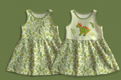 Kids Dress Mockup PSD Template Product Image 4