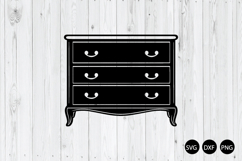 Dresser Furniture SVG, Dresser SVG, Furniture SVG Product Image 1