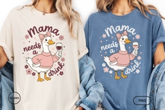 Funny Goose Wine, Mother's Day Png Product Image 3