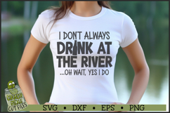 Drink At The River SVG File Product Image 2