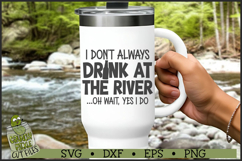 Drink At The River SVG File Product Image 1