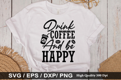Coffee Quotes SVG Design - Everyday is a coffee day Product Image 3