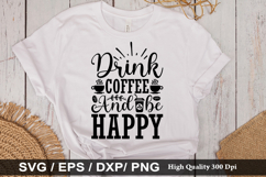 Coffee Quotes SVG Design - Everyday is a coffee day Product Image 4