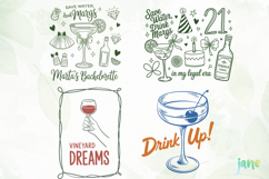 Drink Doodle SVG Sublimation Product Image 1