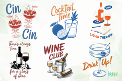 Drink Doodle SVG Sublimation Product Image 7