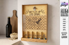 Drink Drop Board Plinko Bar Game Laser Cut | Party Game SVG Product Image 1