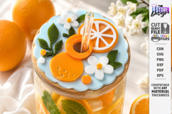 Drink Lid Toppers Laser Cut Bundle | Acrylic Tumbler Tag SVG Product Image 3