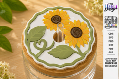 Drink Lid Toppers Laser Cut Bundle | Acrylic Tumbler Tag SVG Product Image 12