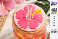 Drink Lid Topper Laser Cut | Acrylic Tumbler Tag | Summer Product Image 1