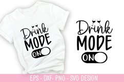Drink mode on SVG - Wine Quotes Design Product Image 1
