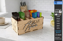 Drink Packet Organizer Laser Cut| Station Storage Laser |CNC Product Image 1