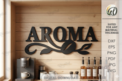 Drink Station Signs Bundle Laser Cut. Wall Decor SVG Product Image 6