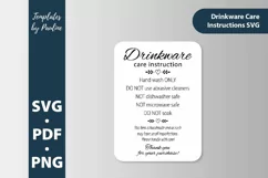 Drinkware-care-instruction-card Cup-care-card-SVG