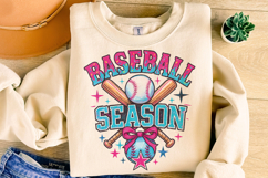 Baseball Season Ice Cream Drip PNG, Baseball Mama PNG, Game Product Image 4
