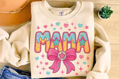 Baseball Mama Drip Png, Baseball Ice Cream Drip Png, Game Product Image 1