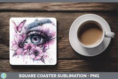 GorgeousDripping Square Coaster design.