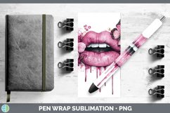 GorgeousDripping Pen Wrap design.