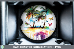 GorgeousDrips BS01 Car Coaster design.