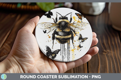 GorgeousDrips BS01 Round Coaster design.