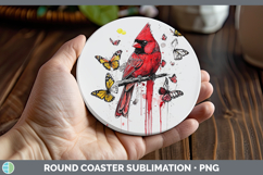 GorgeousDrips BS01 Round Coaster design.
