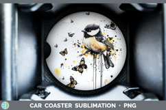 GorgeousDrips BS01 Car Coaster design.