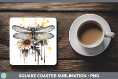 GorgeousDrips BS01 Square Coaster design.