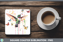 GorgeousDrips BS01 Square Coaster design.