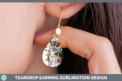 GorgeousDrips BS01 Teardrop Earrings design.