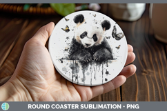 GorgeousDrips BS01 Round Coaster design.
