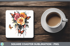 GorgeousDrips BS01 Square Coaster design.