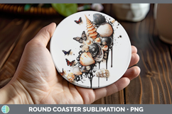 GorgeousDrips BS01 Round Coaster design.