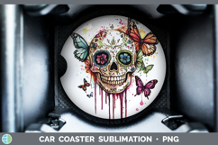 GorgeousDrips BS01 Car Coaster design.
