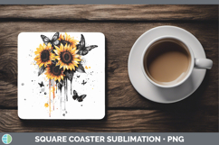 GorgeousDrips BS01 Square Coaster design.