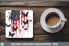 GorgeousDrips BS01 Square Coaster design.