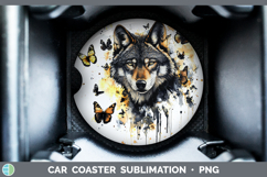 GorgeousDrips BS01 Car Coaster design.